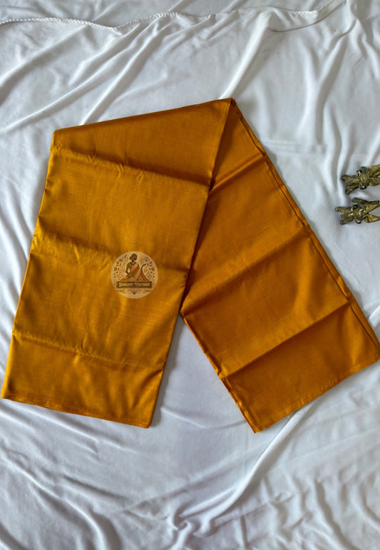 Pure Bengal silk than fabric close-up showing tight handloom weave and natural sheen