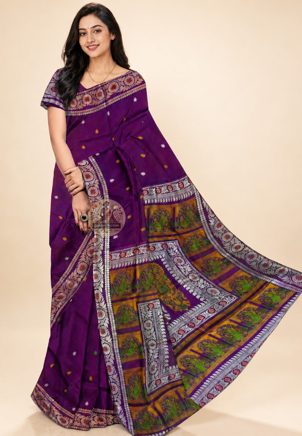 Durga Puja Sarees India 2026 — Authentic Baluchari, Swaarnachari, Pure Mulberry Silk, Tussar Silk and Banarasi Muga Tussar Saree for the Festival Season