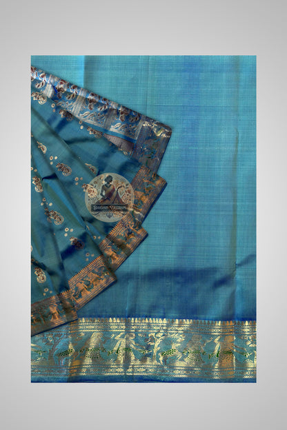 Shop Pure Silk Saree – Texture and Mulberry silk detailing focus