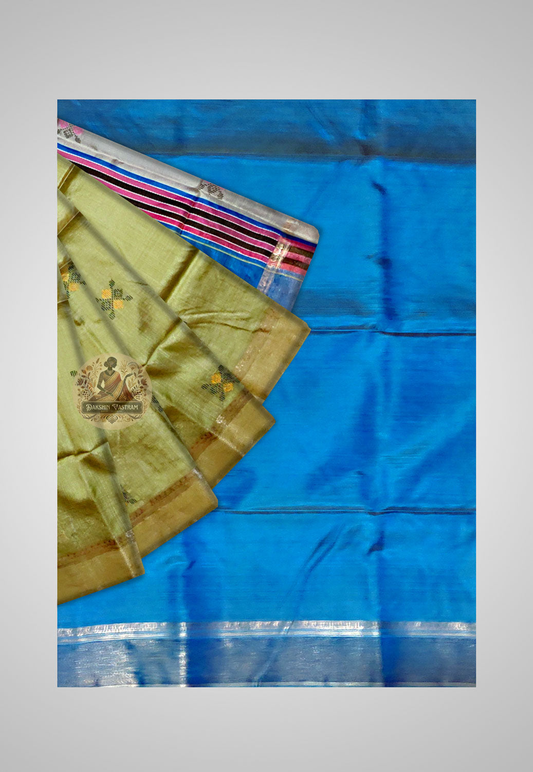 Fine Silk Detail – Zoom-in of weave pattern and texture