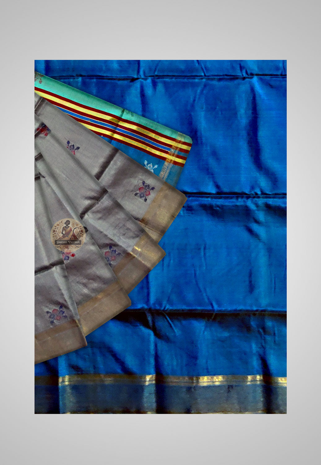 Artisan weave close-up – Authentic texture of Indian silk handloom