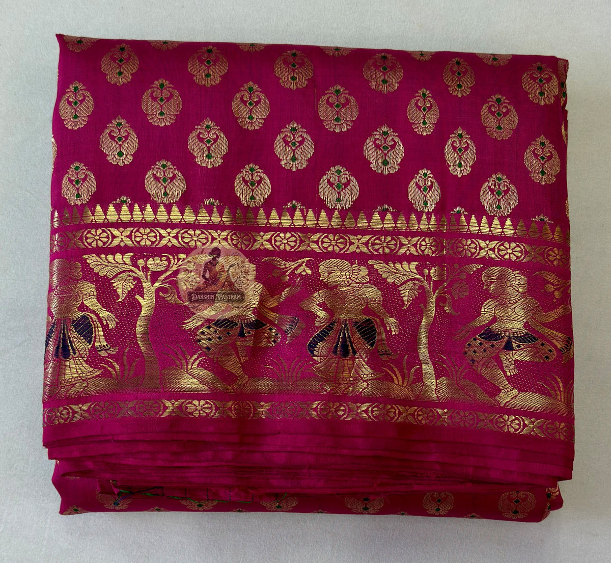 Swarnachari pure silk saree for Indian weddings and Diwali – UK delivery to Manchester, Leeds, Glasgow