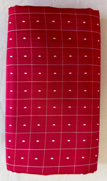 Buy Authentic Bishnupur Silk Saree online – Pallu motif and weaving view