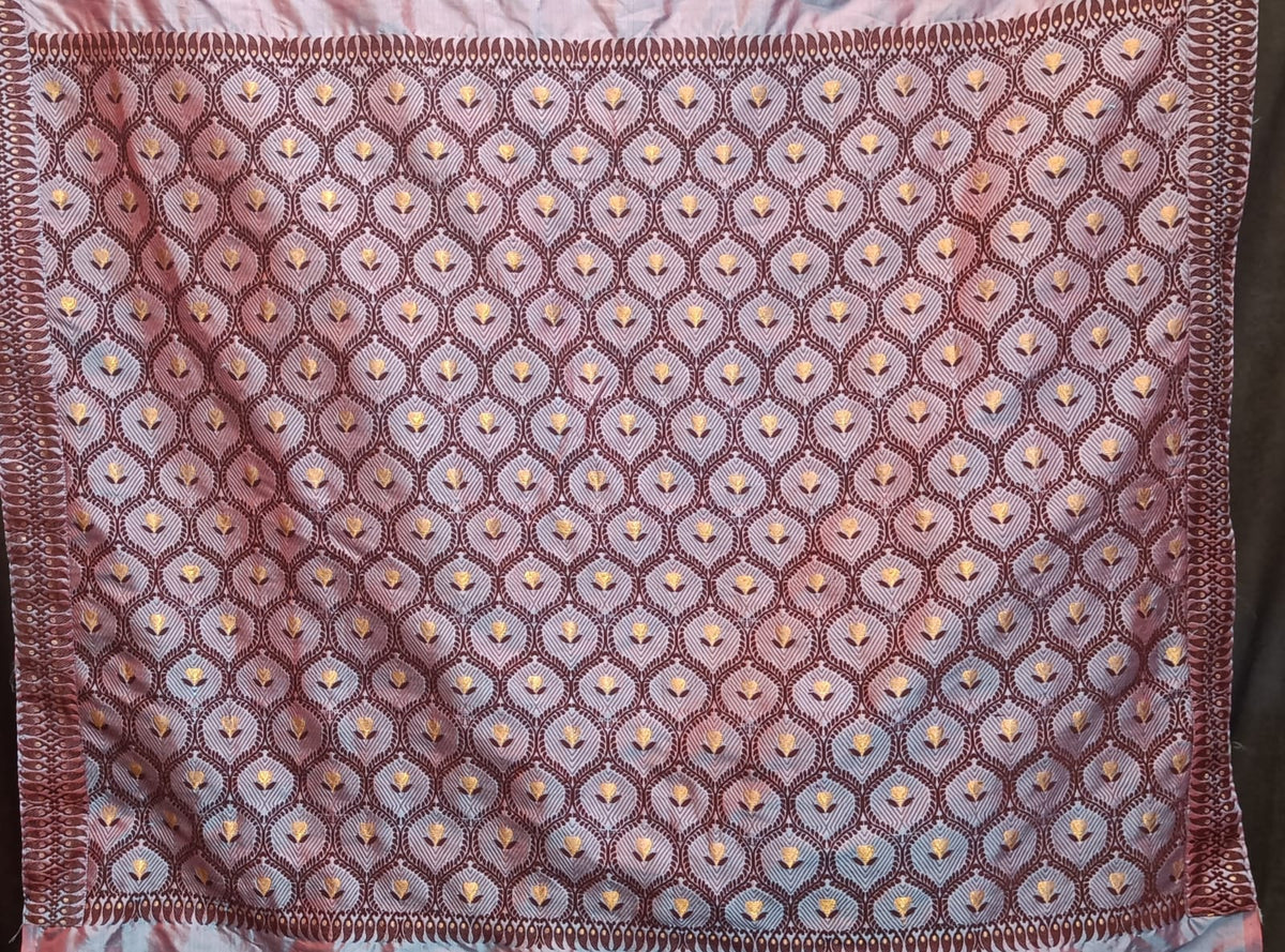 Buy Assam Silk Saree online – Front view of Mulberry silk saree