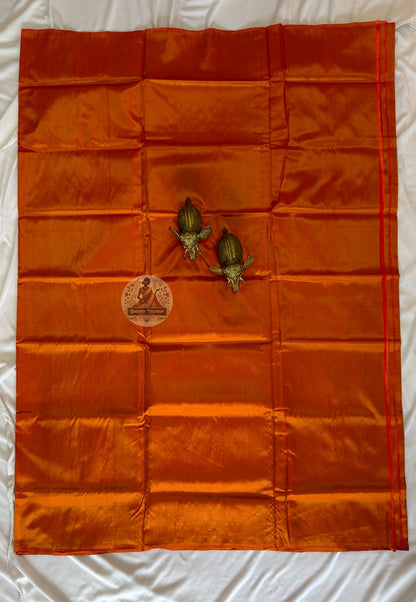 Bishnupur silk than SKUBST_59 draped to show weight and structure – one piece only