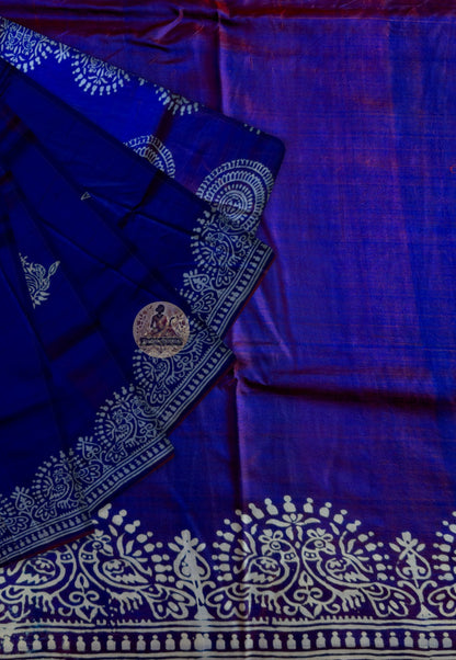 Bishnupur Pure Katan Silk Saree blouse – premium handwoven Bengal Katan silk saree blouse for wedding receptions, sangeet nights and cultural galas in Shreveport and USA