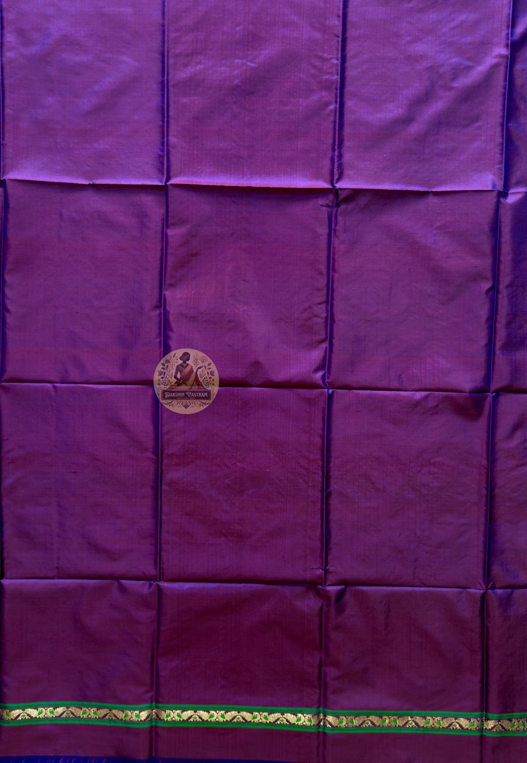 Handloom weaver crafting Violet Baluchari Silk fabric in Bishnupur West Bengal – authentic heritage textile sourced by Dakshin Vastram