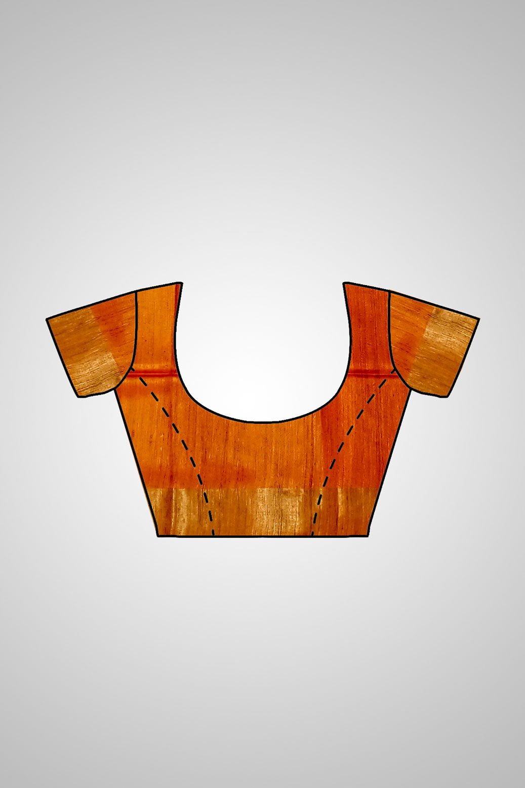 Tussar Saree with blouse – Full ensemble view for global buyers