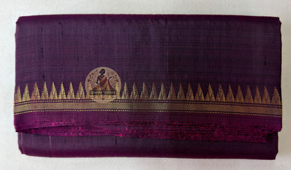 Shop Pure Silk Saree online – full saree flat display