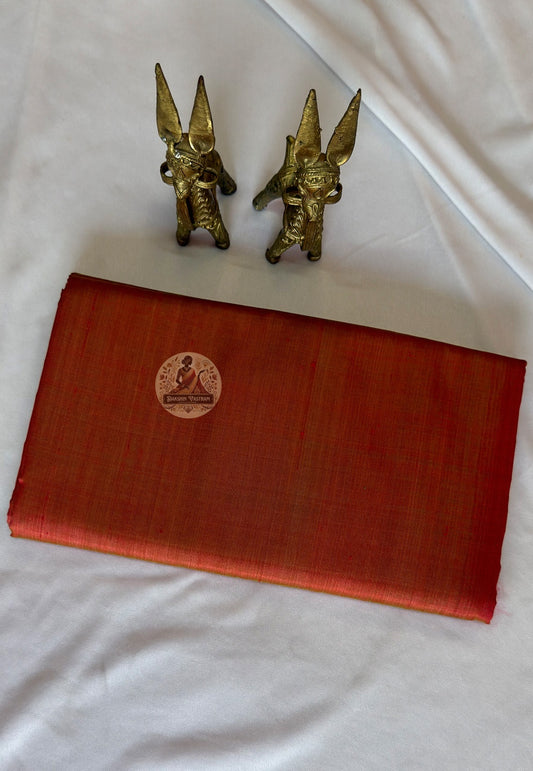 Bishnupur handloom silk than saree in graceful drape – one-of-a-kind Bengal weave, UK delivery