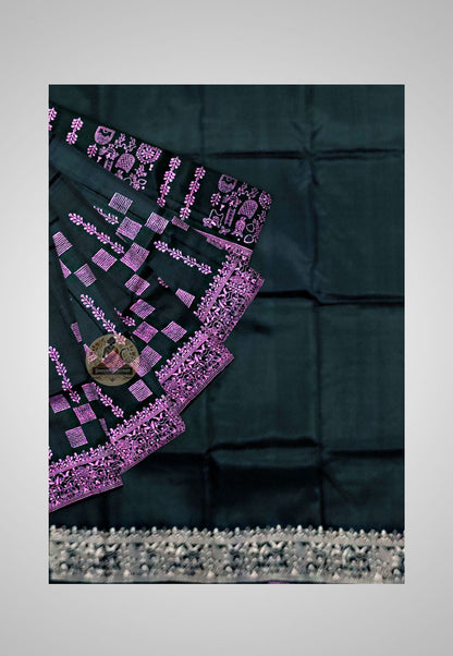 Detailed artisan weave – Close-up of weaving technique