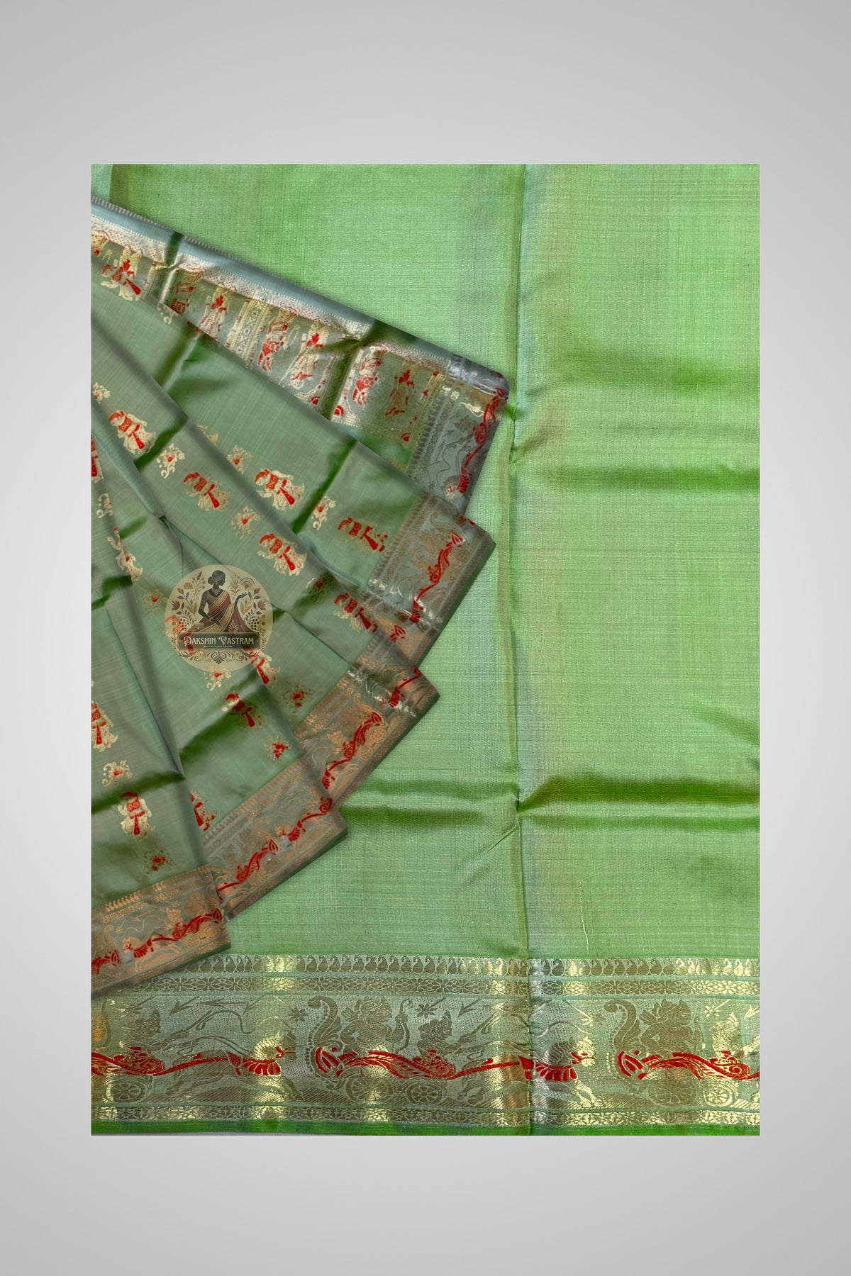 Shop Swarnachari Silk Saree for weddings – Draped elegance in traditional gold threadwork