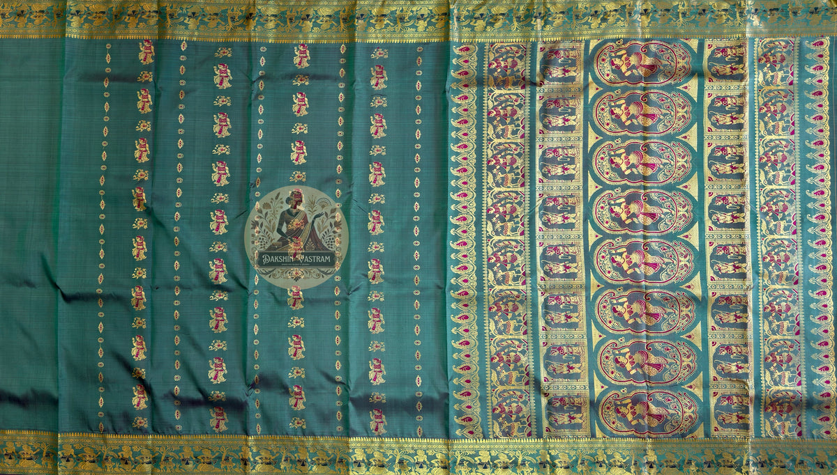 Buy Baluchari saree online – motif detailing and weave focus