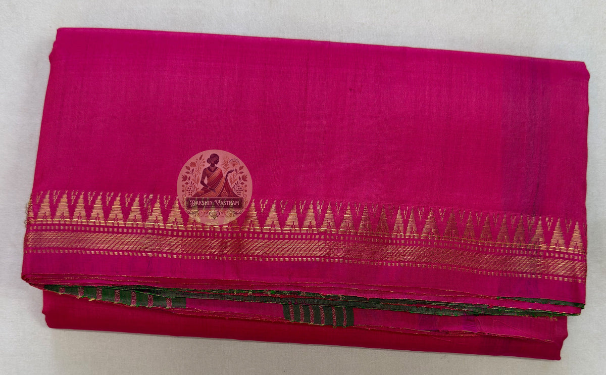 Dakshin Vastram Bishnupur pure silk saree – heirloom handloom ethnic wear for South Asian community in Ohio, Iowa and beyond
