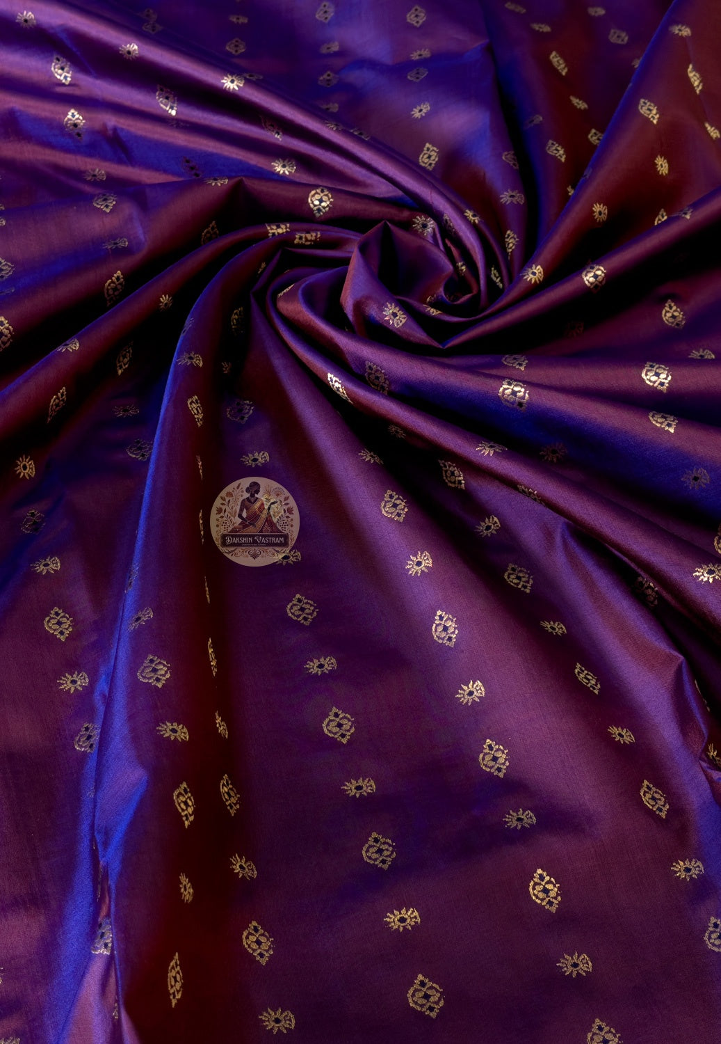 Luxury Swarnachari silk saree for Durga Puja and festive occasions — available in Birmingham and Luton
