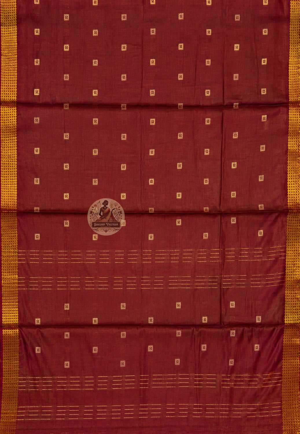 Border and edge detail of pure cotton saree sold without blouse piece, ideal for custom blouse pairing in silk, cotton, or brocade
