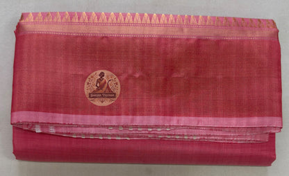 Unstitched blouse piece of Bishnupur pure silk saree with matching woven motif – traditional Indian bridal wear