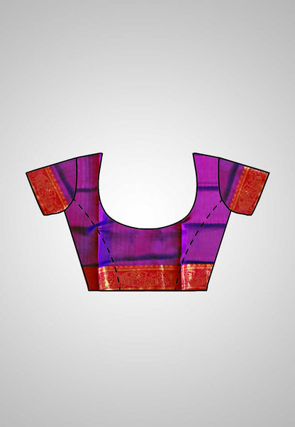 Buy Silk Saree online – Handloom Katan Silk Saree blouse piece