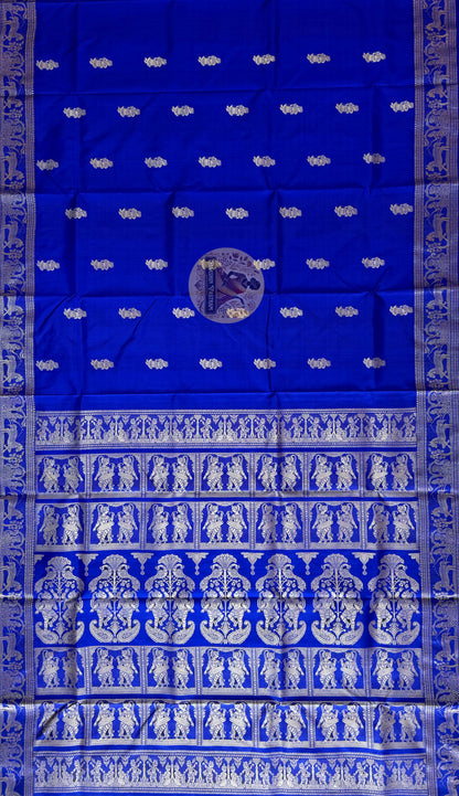 Shop Baluchari Saree Online – Highlighting border and anchal work