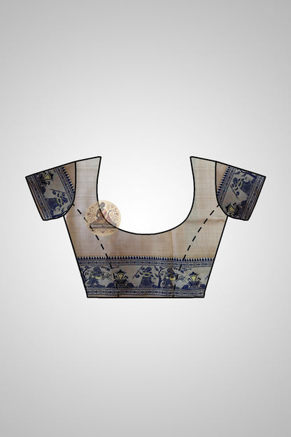 Shop Traditional Silk Saree – Saree styled with blouse piece