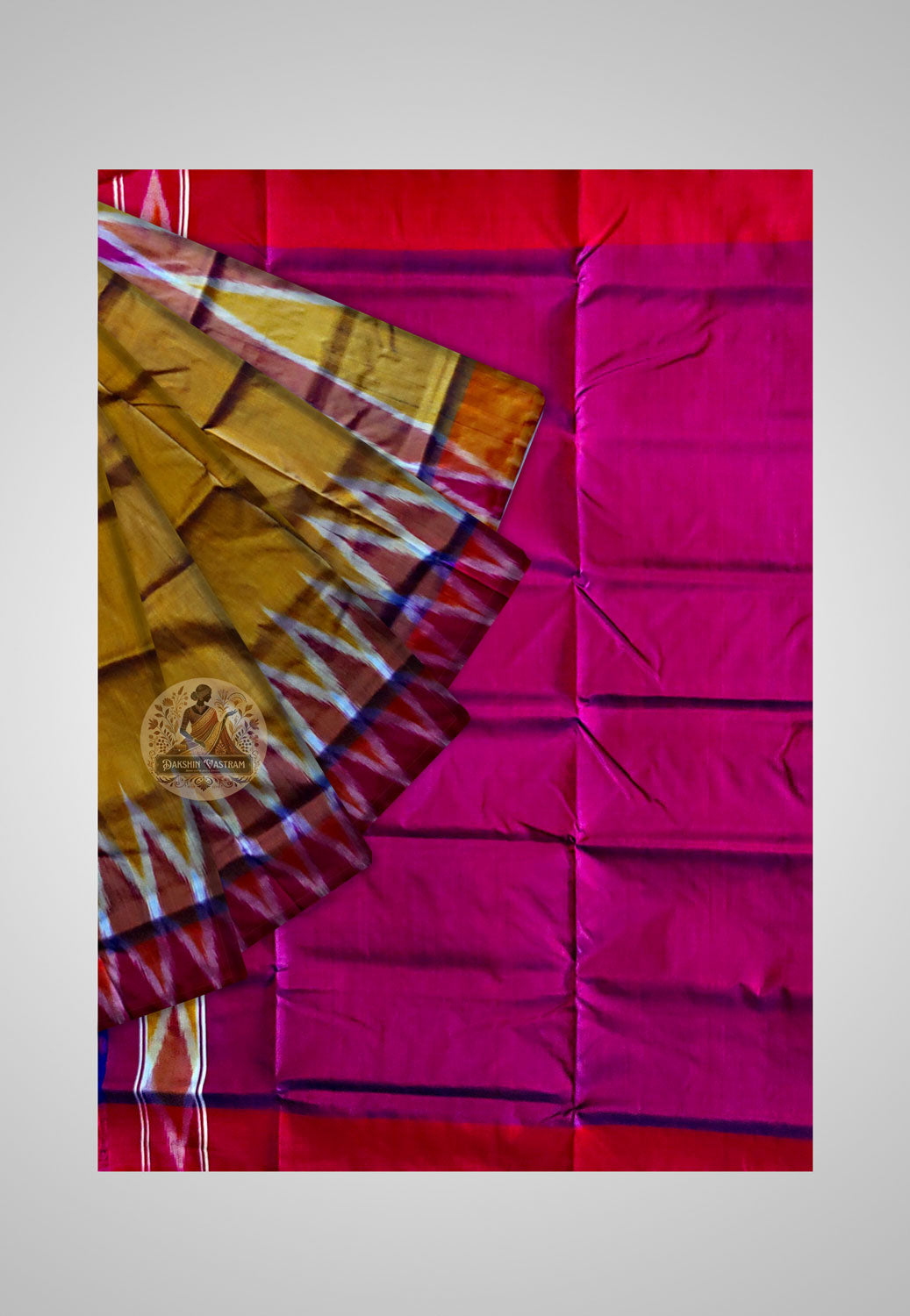 Order Ethnic Pure Silk Kotki Saree – Zoom-in on the intricate weaving
