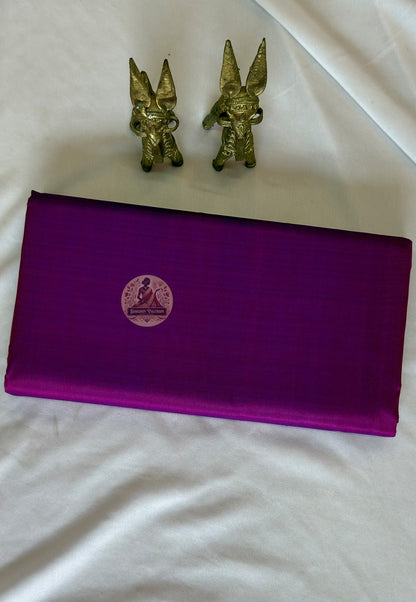 Bishnupur Pure Silk Than luxury bridal handloom saree in rich Bengal silk – Dakshin Vastram UK