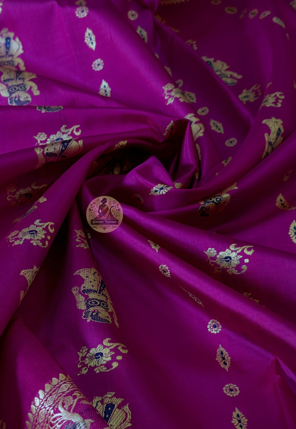 Baluchari pure silk saree for cultural galas and heritage events — shipped to Wolverhampton and Cardiff