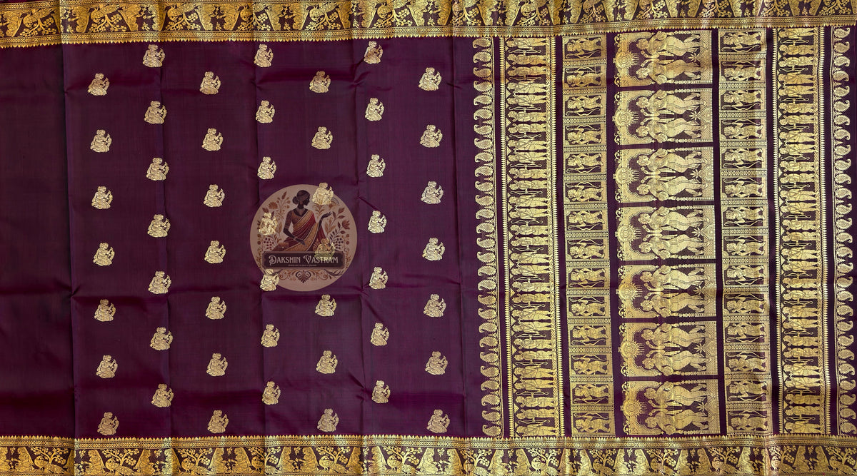 Buy Authentic Baluchari Saree online – Pallu design and craftsmanship