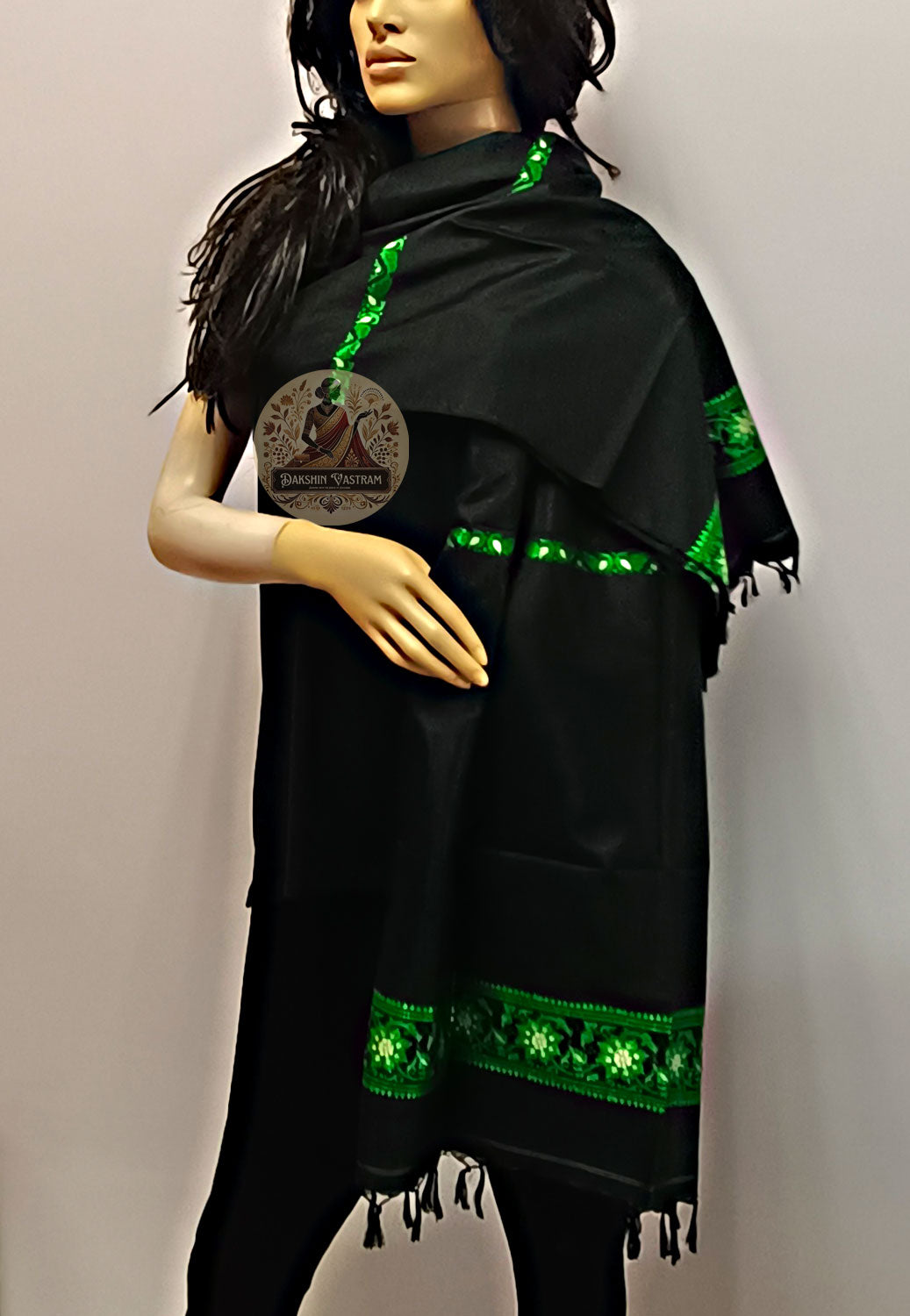 Discover Handloom Stole Online – Paired blouse and stole look
