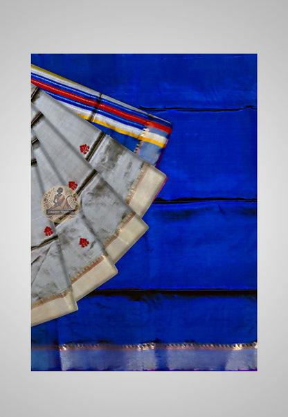 Close-up of Silk Fabric – Fine weave and artisanal finish