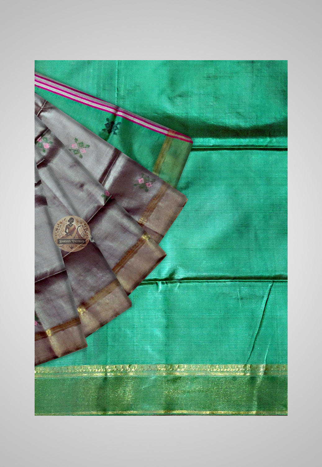Order Luxury Silk Sarees Online – Detailing of rich woven patterns