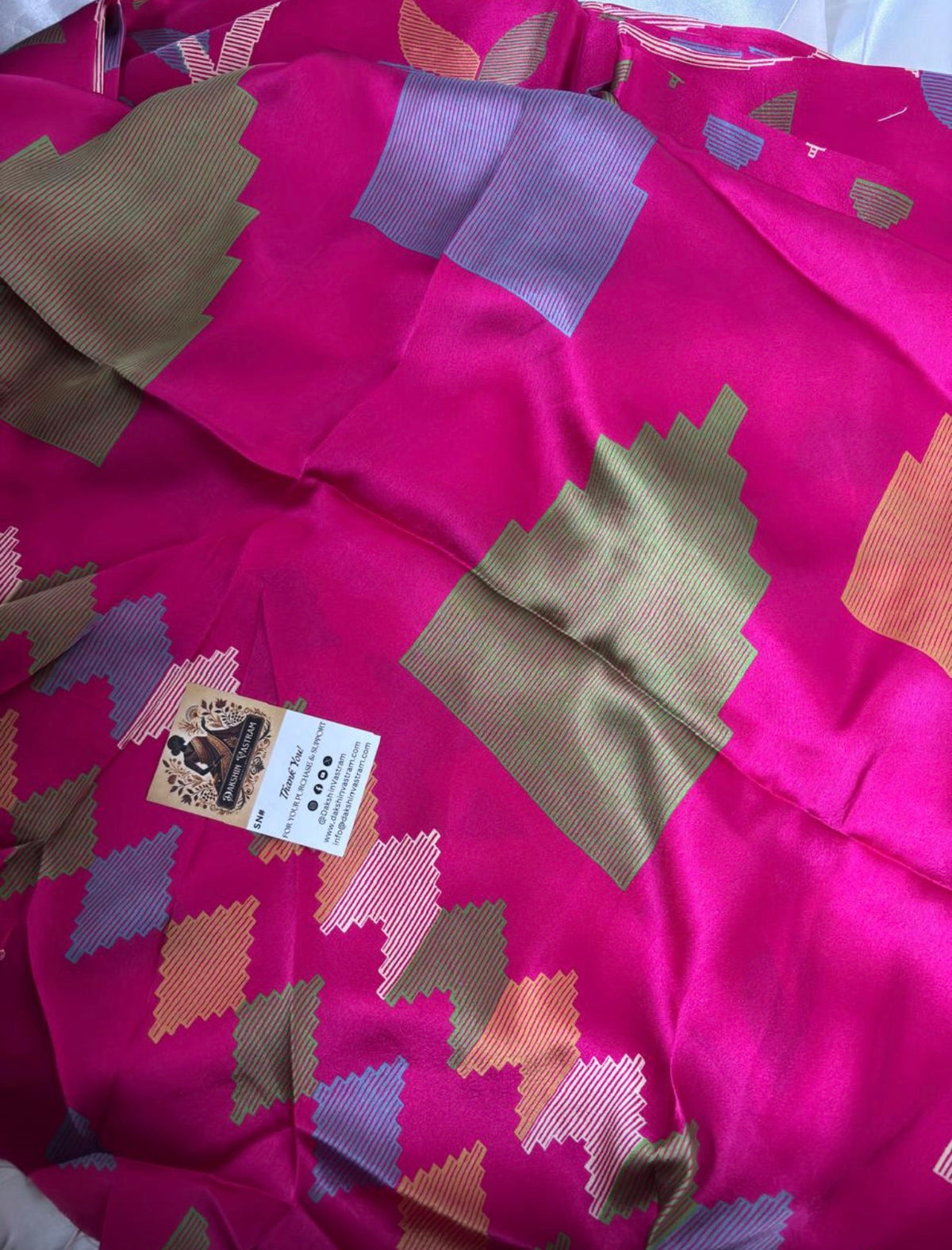 Shop Lightweight Semi Silk Saree – Saree styled for casual event