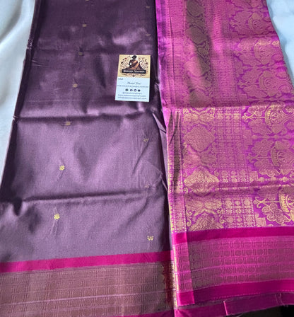 Shop Semi Silk Saree online – Close-up of fabric texture and weaving