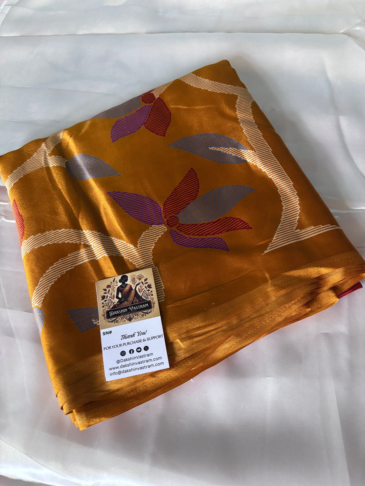 Buy Festive Semi Silk Saree – Model walking showcasing flow