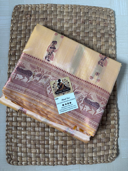 Swarnachari Pure Silk Saree – Handloom Heritage for Every Occasion