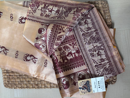 Baluchari Saree | Handloom Baluchari Pure Silk Saree – Indian Heritage & Luxurious Craft