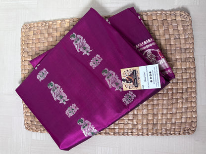 Baluchari Saree | Handloom Baluchari Pure Silk Saree – Crafted Elegance & Timeless Tradition