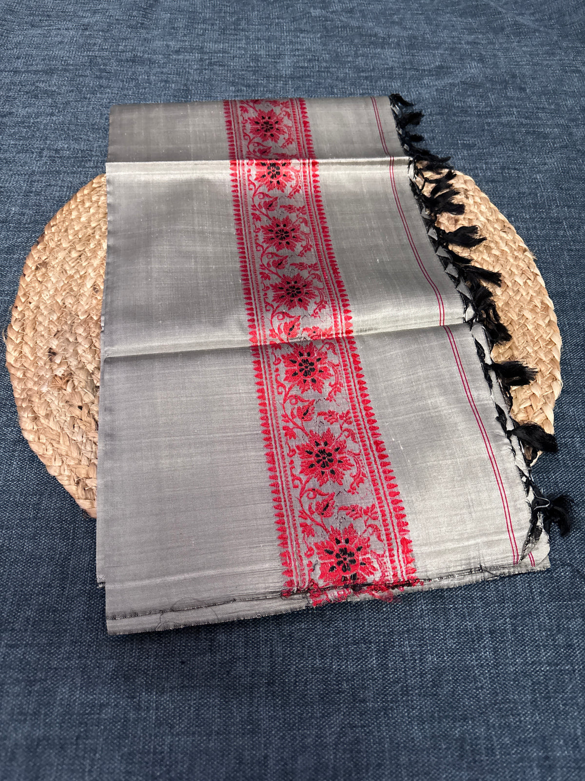 Shop Silk Stoles online – close-up of Mulberry silk texture
