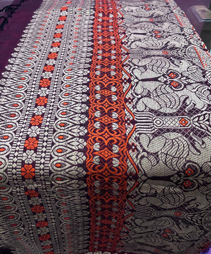 Kerala Kasavu Saree – Traditional South Indian Handloom
