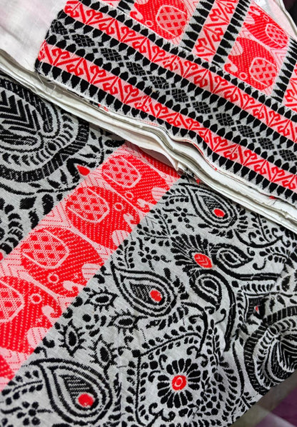 Assam Cotton Saree – Handloom Traditional Weave