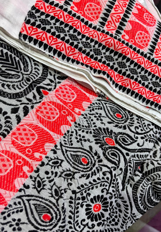 Assam Cotton Saree – Handloom Traditional Weave