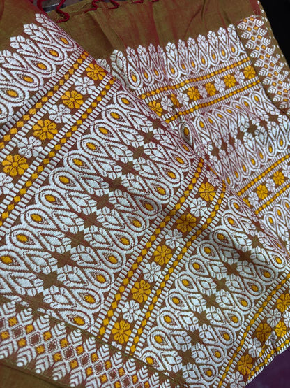 Assam Cotton Saree – Handloom Traditional Weave
