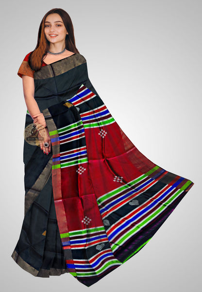 Pure Silk Saree front view – Timeless handloom design for weddings