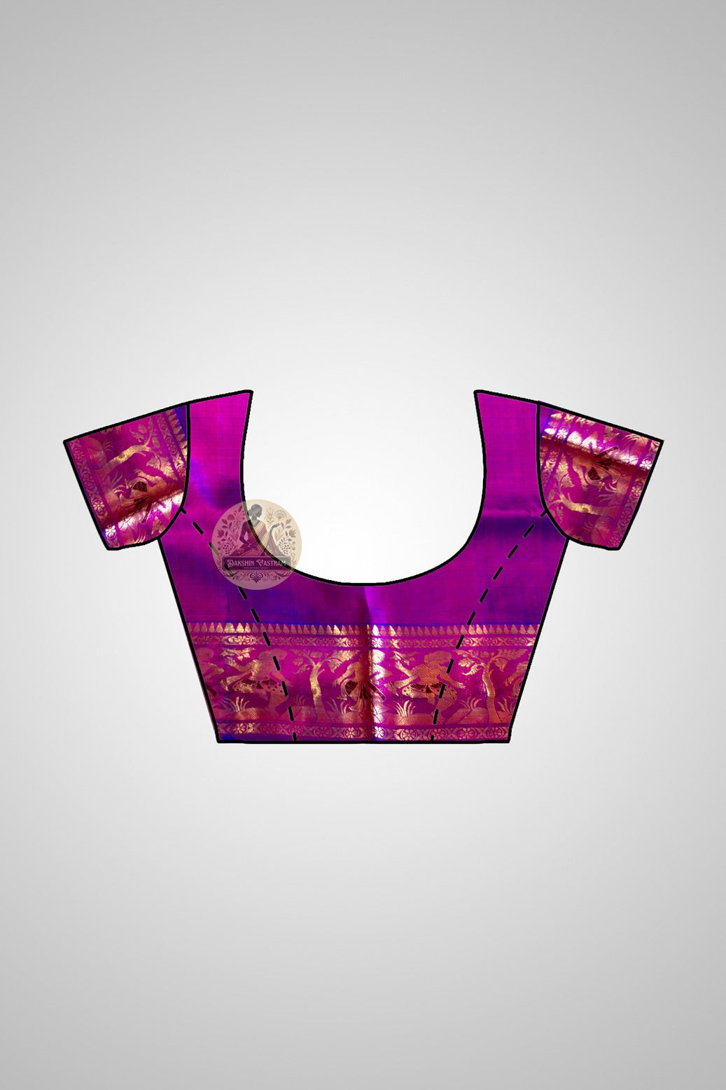 Collector's edition Swarnachari Pure Silk Saree – 15-day handloom weave, delivered to Noida and Guwahati