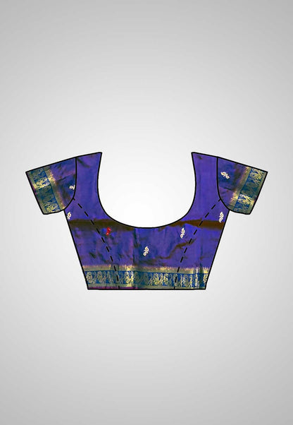 Ready blouse view of saree – Tailored look with free stitching offer