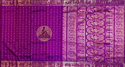 Buy Swarnachari saree online – texture and silk finish focus