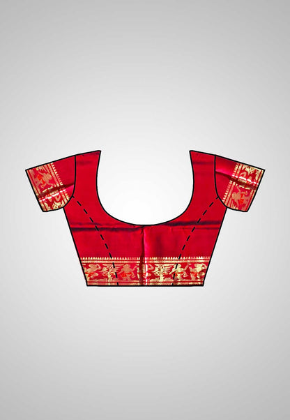 Graceful pure silk saree with refined craftsmanship