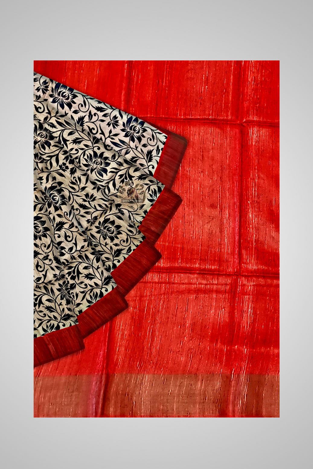Explore Indian Silk Saree – Close-up of handloom texture and detailing
