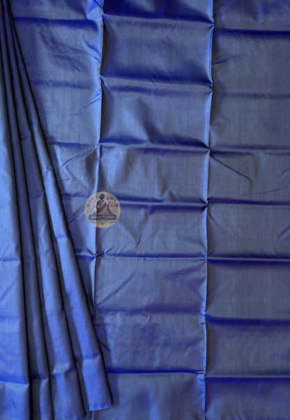Dakshin Vastram Bishnupur silk saree – plain than weave for office and occasions