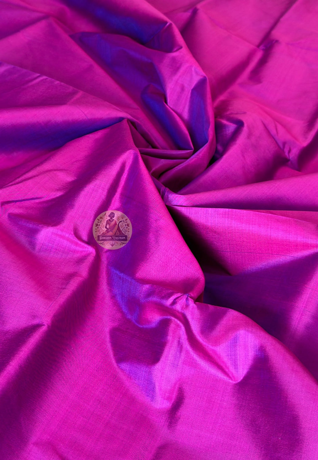 Bride draped in Bishnupur Pure Silk Than saree – luxury Bengal handloom for weddings and festive occasions in UK